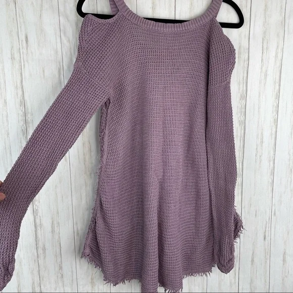Free people moonshine cold shoulder sweater - Picture 7 of 8